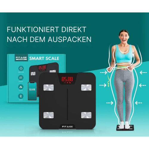 FITAGE Smart Waage - mit App...