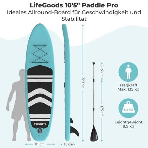 LifeGoods SUP Board - Mit...