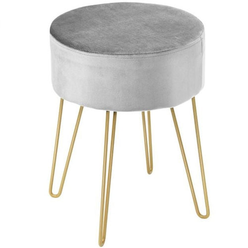Samt Hocker Modern Runder...