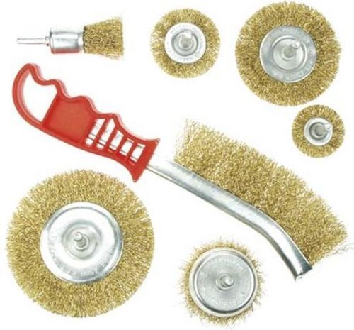 Toolland Stahlbürstensatz für...