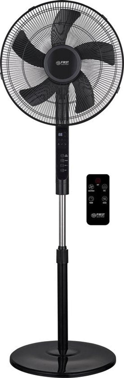 TZS First Austria 5553-4 Bodenventilator - Standventilator - Schwarz