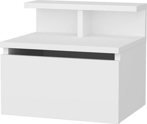 Asir - Nachttisch - Weiß - 35...