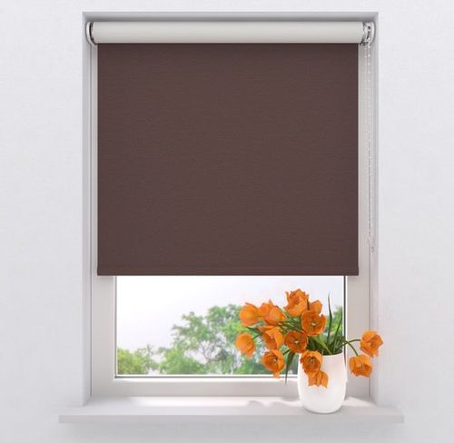 Rollo Easy Blackout - Braun -...