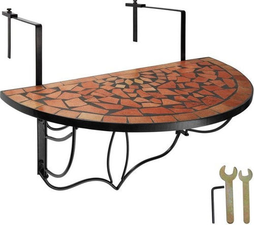 tectake- Balkontisch Mosaik...