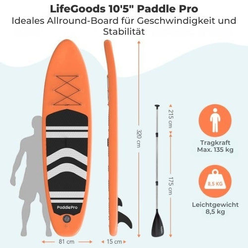 LifeGoods SUP Board - Mit...