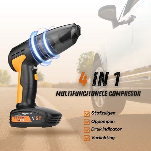 Gatson 4-in-1 Luftkompressor...
