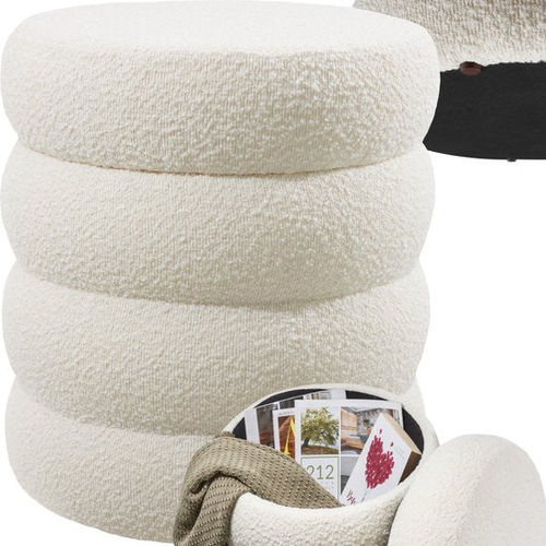 tectake® Hocker mit Stauraum...