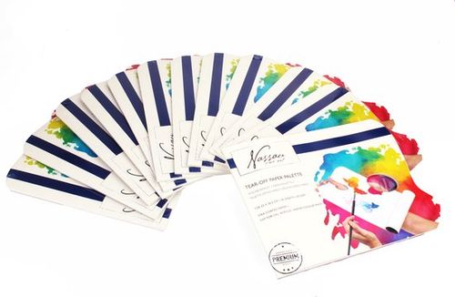 Malpalette 12 Stück - Größe...