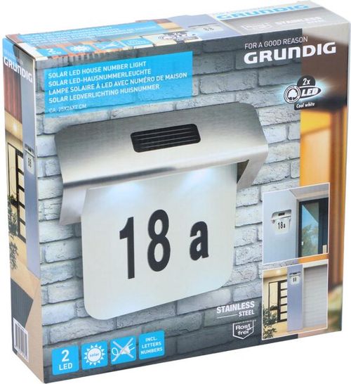Grundig Hausnummernschild mit...