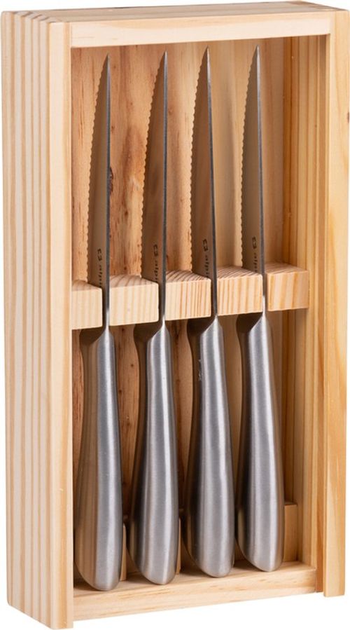 alpina Steakmesser in Holzbox...