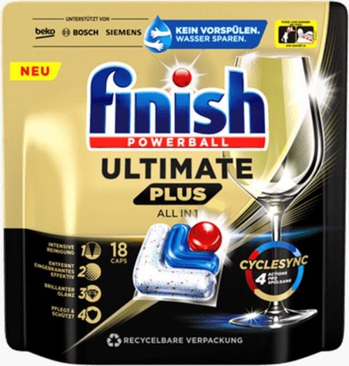 Finish Ultimate+ Regular 18...