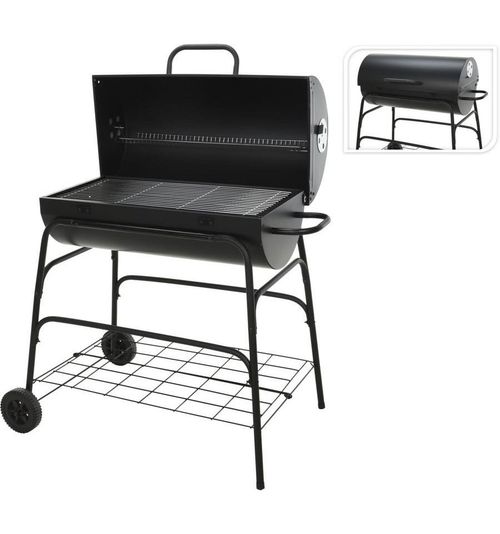 BBQ Holzkohlegrill - Zylinder...