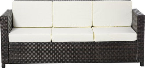 Outsunny Poly-rotan sofa mit...