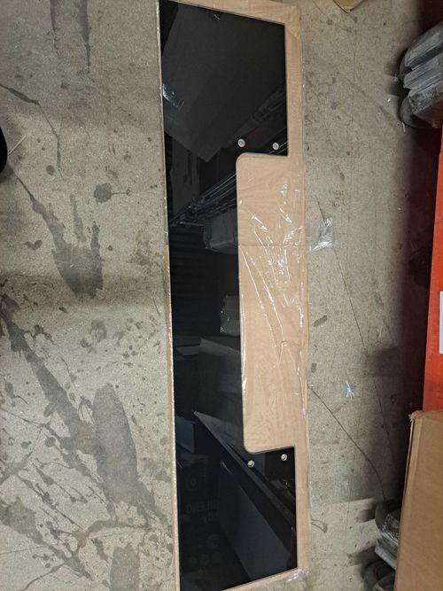 Glasplatte, Boden, U-Form...