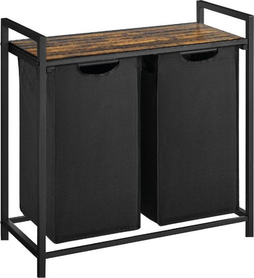 BRASQ Wäschekorb 2 Fächer -...