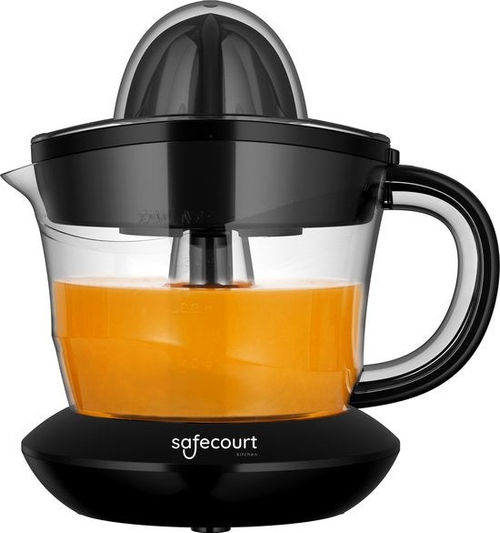 Safecourt Kitchen - Elektrische Zitruspresse - Leistungsstarke Presse für frischen Saft - Schwarz