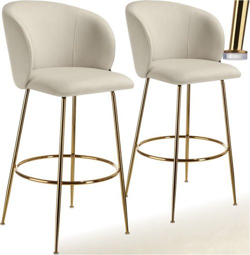 Tectake® - 2er Set Barhocker...