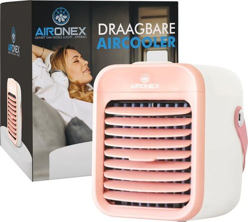 Tragbarer Luftkühler Pink -...