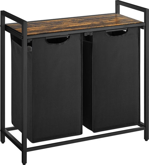 O'DADDY® Wäschekorb 2 Fächer...