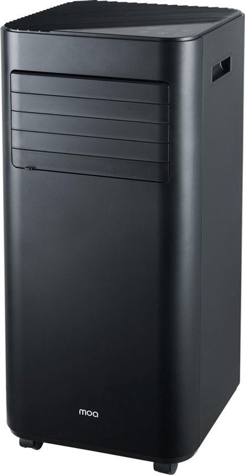 MOA Klimagerät - A010B - 9000 BTU - mit Rädern - inkl. Fensterdichtungsset - Schwarz