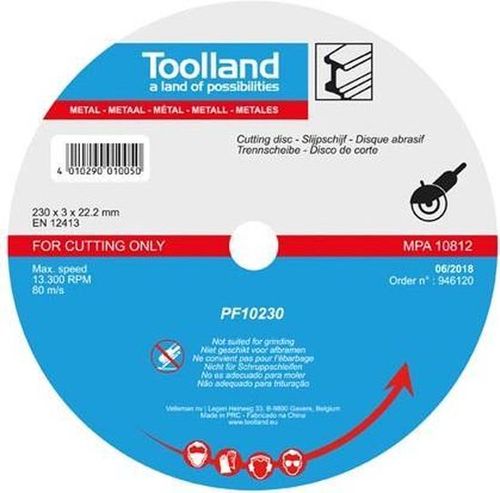Toolland Trennscheibe, 230...
