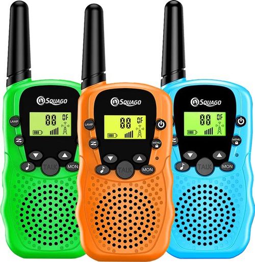 Squago Walkie Talkie 3 Stück...