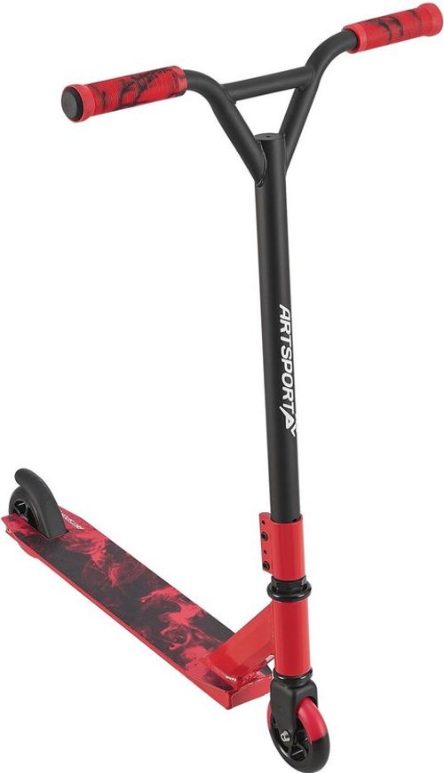 Stunt Scooter Red Smoke in...