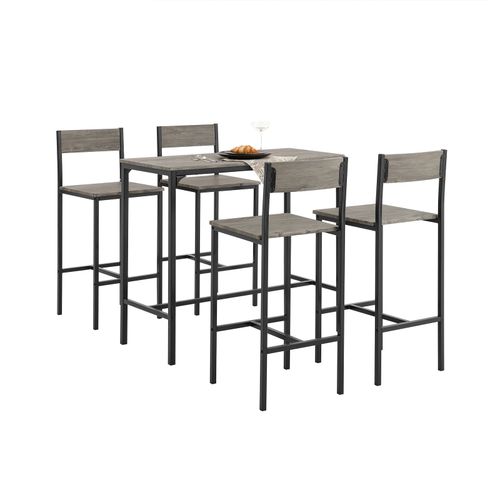 SoBuy Esstisch-Set OGT14-N -...