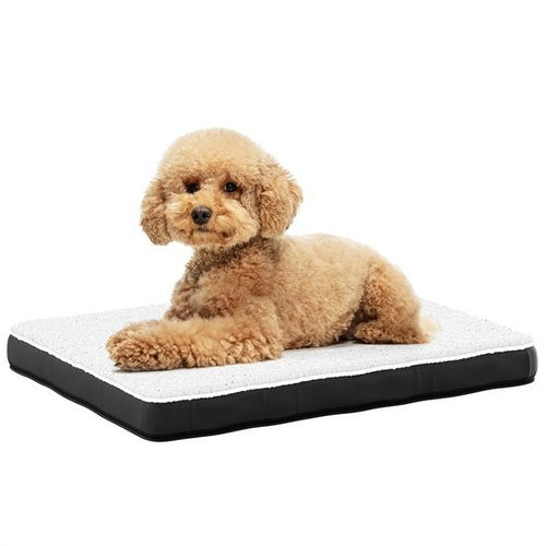 Avalo Orthopädisches Hundekissen M - 76x51 cm - Waschbar / Memory Foam / Anti-Rutsch - Orthopädischer Hundekorb