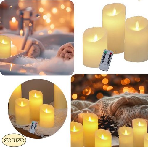 Led-Kerzen mit beweglicher...