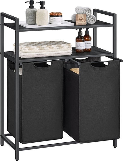 O'DADDY® Wäschekorb mit 2...