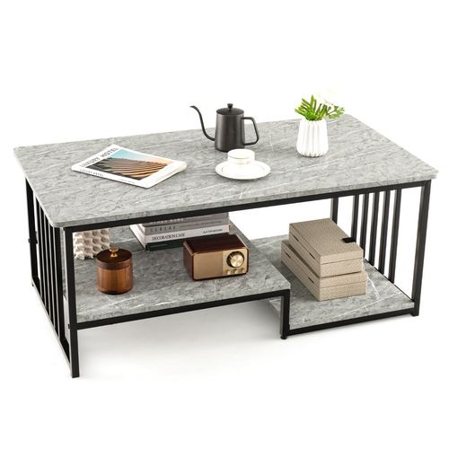 Coast Couchtisch - 2-lagig -...
