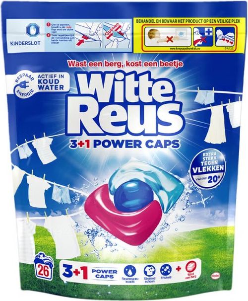 Weißer Riese 3+1 Power Caps...