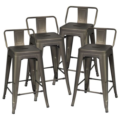 Coast Barhocker - 4er-Set -...