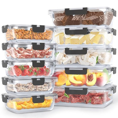 Avalo Food Storage Trays Glas...