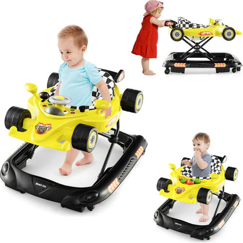 COSTWAY 4 in 1 Baby Walker,...