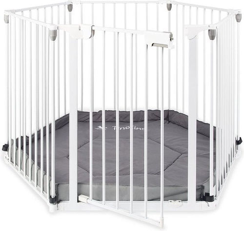 Pinolino - Kindersicherheitstor - Treppengitter - Weiß - 117x117x74cm - Sicherheitstor