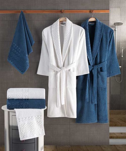 Capa home Bademantel -...