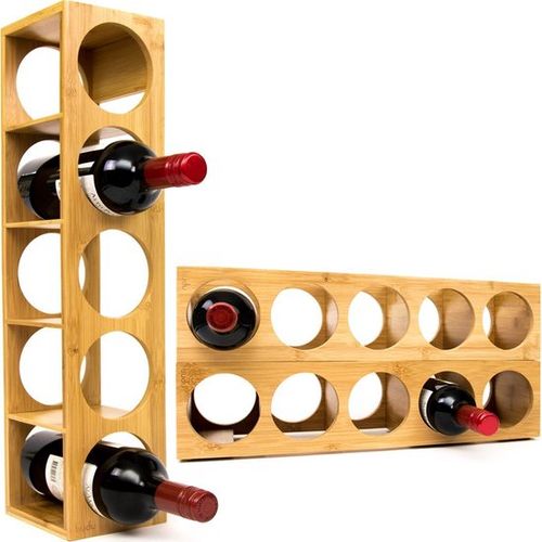 Budu Weinregal - Bambus - 5...