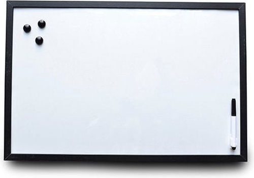 Whiteboard schwarzer Rahmen...