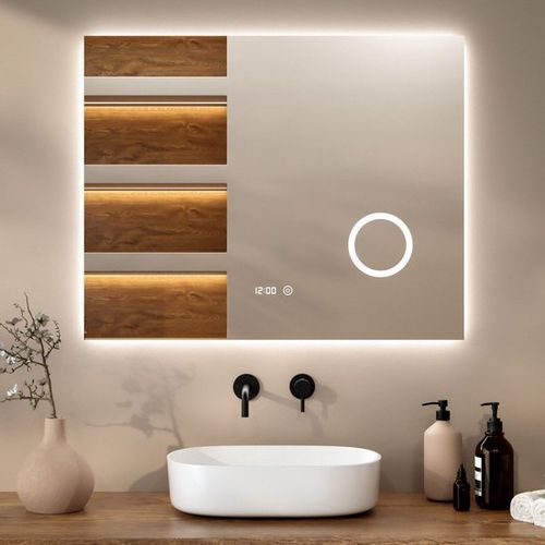 Mirlux Badezimmerspiegel mit...