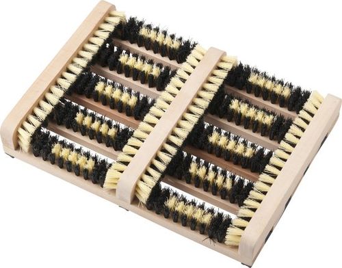 Fußbürste mit Bürsten - für...