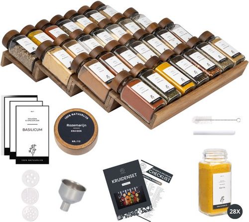 Organess Gewürzregal mit 28...