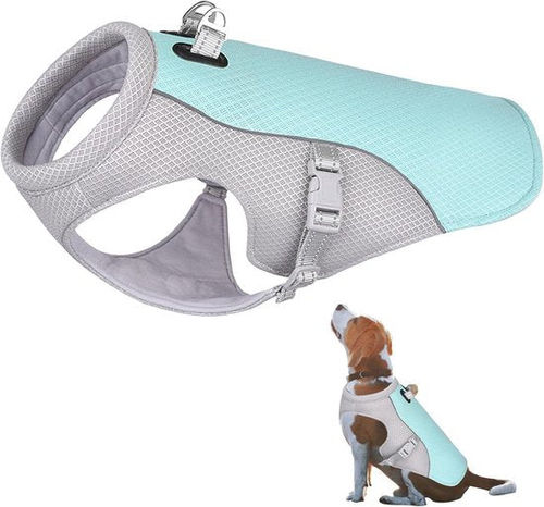 Kühlende Jacke für Hunde...