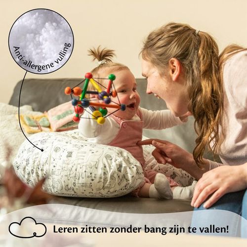 EL Life Stillkissen - Schwangerschaftskissen - Seidenkissen - Pflanzen