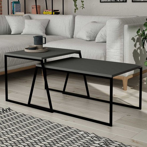 Pal Couchtisch-Set rund -...