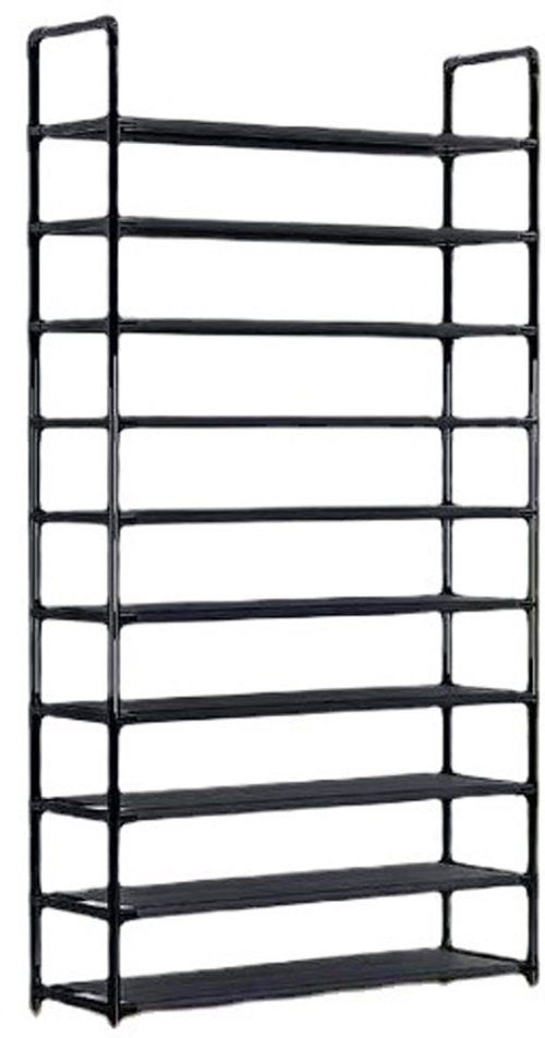 Schuhregal XXL - 10 Lagen - 86x28x175 cm - für 40 bis 50 Paar Schuhe