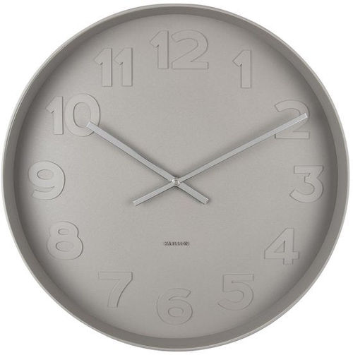 Karlsson Wanduhr Mr. Grey -...