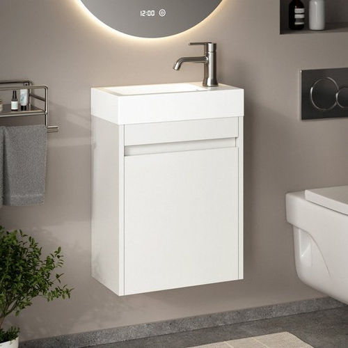 Mirlux Toilettenschrank Weiß...