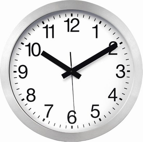 Perel Wanduhr, rund, analog,...